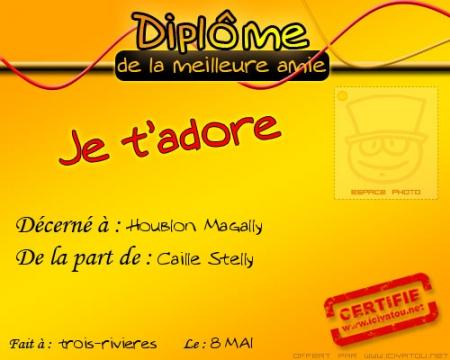 dipl:�me de la meilleure $i$ta